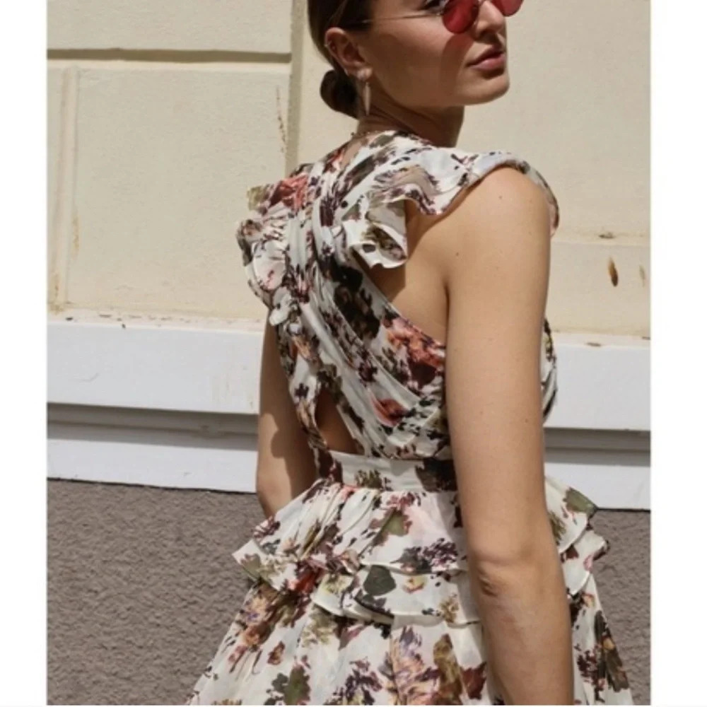 Ulla Johnson Sarafina Floral Mini Dress in Daisy
